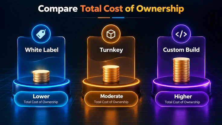 Lifecycle costs to compare across iGaming platform models